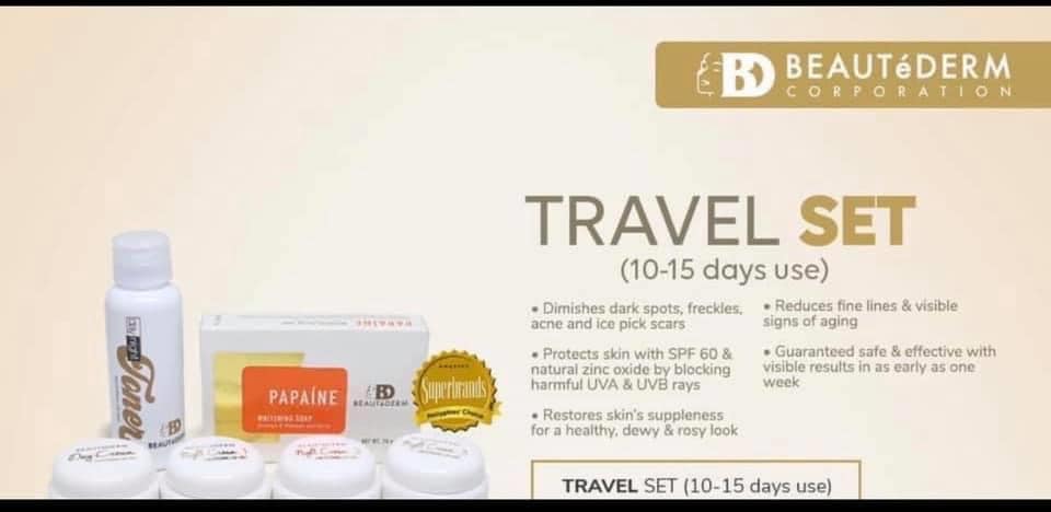 Beautederm  TRAVEL SET
