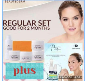 Beautederm regular set upgraded toner free purife facial wash